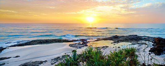 Champagne Pools Sunrise