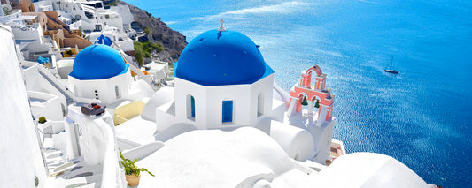 Towering Santorini